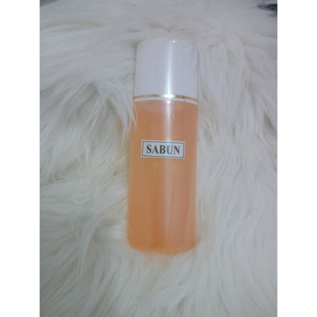 SABUN WAJAH CAIR PEPAYA BESAR 120ML KENTAL BERBUSA / PAPAYA LIQUID FACIAL SOAP 120 ML /SABUN MUKA HN