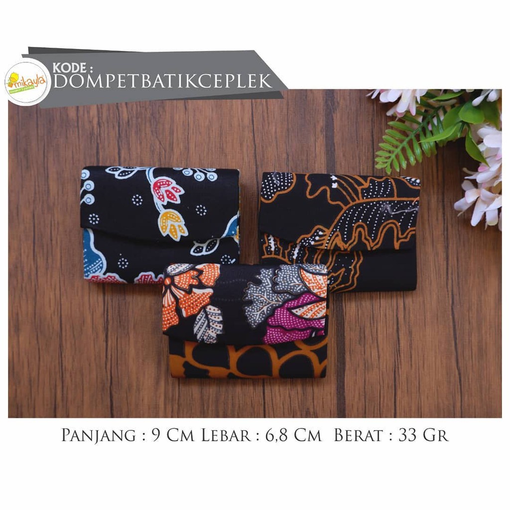 DOMPET BATIK CEPLEK / SOUVENIR PERNIKAHAN/ SOUVENIR DOMPET MURAH