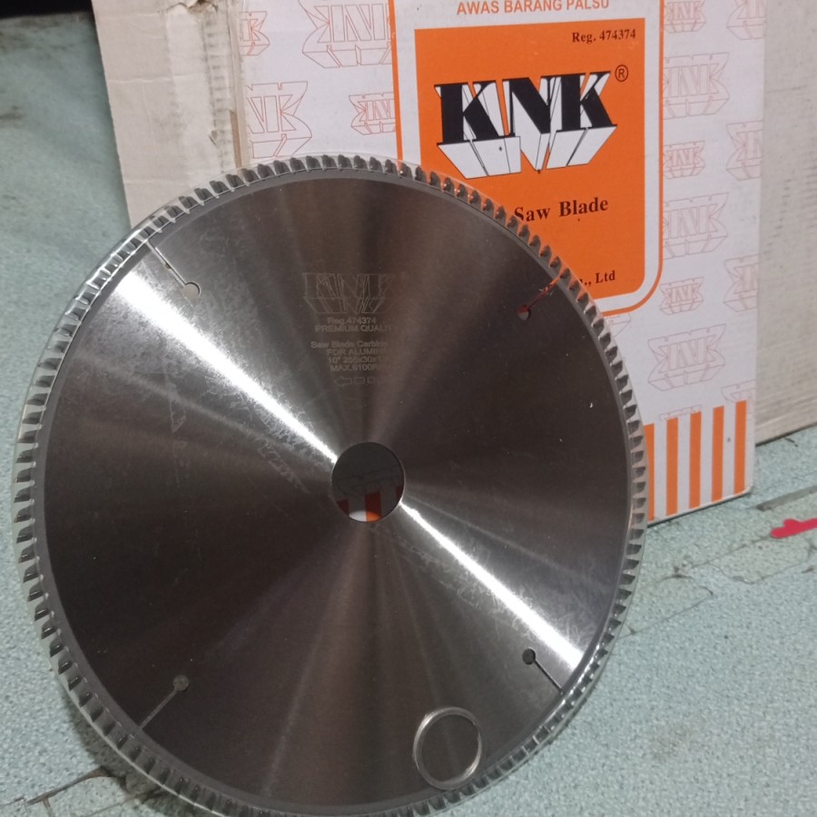 Mata Gergaji potong - 10" x 120T KNK ALUMUNIUM