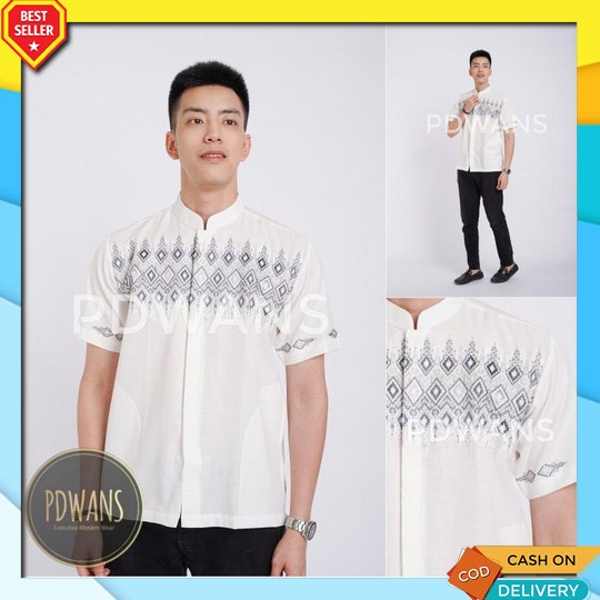 Baju Koko Kemeja Pria Turki Kokoh Pakistan Premium Laki Laki Dewasa Bju Muslim Murah DH43 Baju Koko 