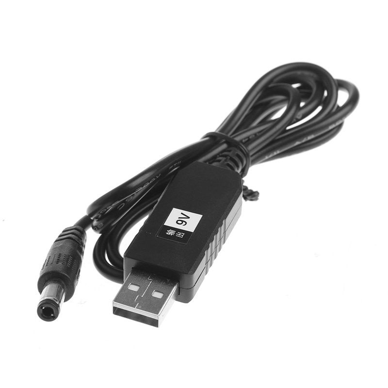 Kabel Adaptor Konverter Usb Power Boost Dc 5V Ke Dc 9V, 12V, 24V  Untuk