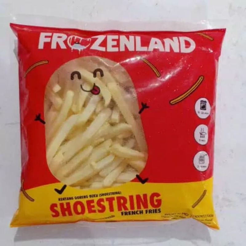 

frozenland shoestring 500gr