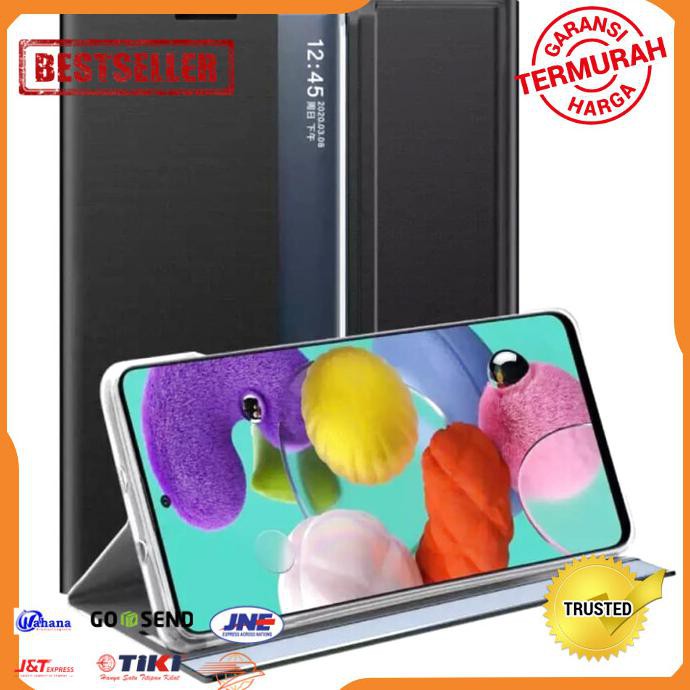 SAMSUNG A50 A50S SMART CLEAR VIEW FLIP DIGITAL CASE STANDING COVER