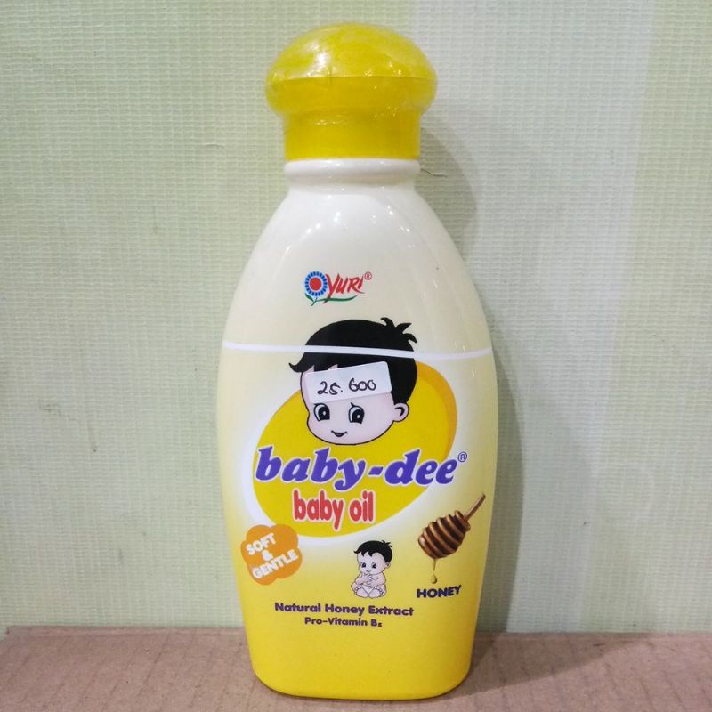 YURI BABY-DEE BABY OIL SOFT&amp;GENTLE HONEY 100ML, HONEY 200ML, MILK 200ML