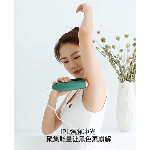 IPL Laser Hair Removal Permanent Device Alat Penghilang Bulu Rambut Kaki Tangan Ketiak Permanen 9900