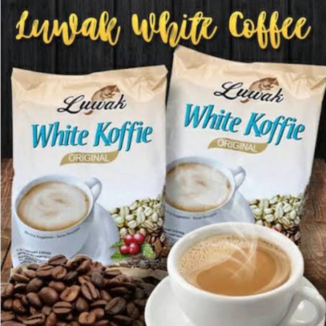 

White koffie