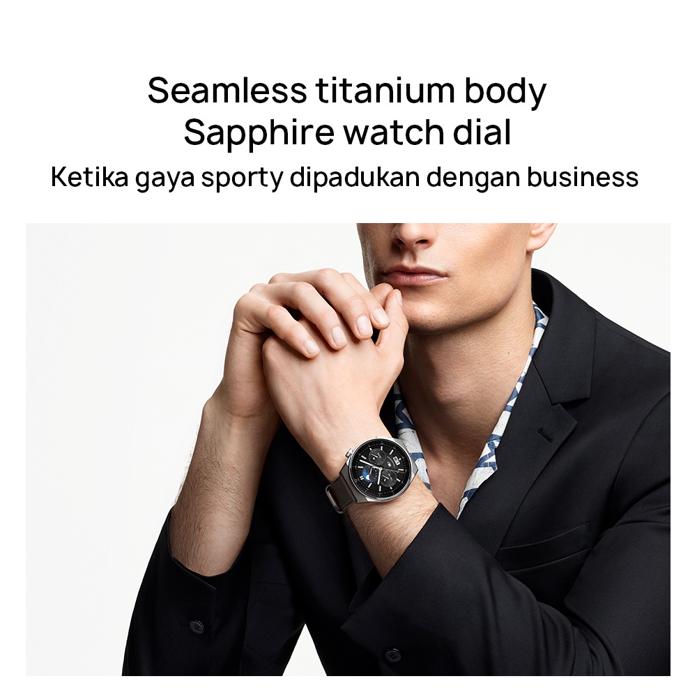 HUAWEI WATCH GT 5 Series Smartwatch | Fashion Edge | Pro-Level Sports | Golf Courses Map | Up to 2-Week Battery Life Garansi Resmi