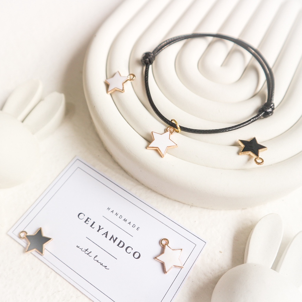 Gelang Tali STAR B/W