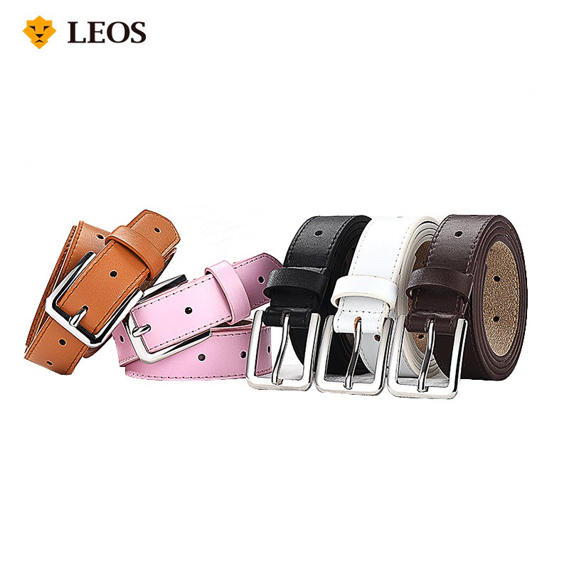 

LEOS Original Ikat Pinggang / Sabuk / Gesper Kulit Polos - (Bisa COD)