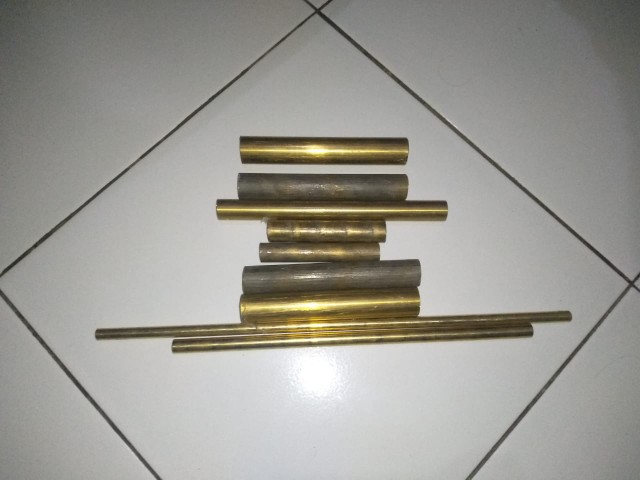 As Kuningan Dia. 1 Inch ( 25.4 Mm ) Brass Round Bar Rod Assental