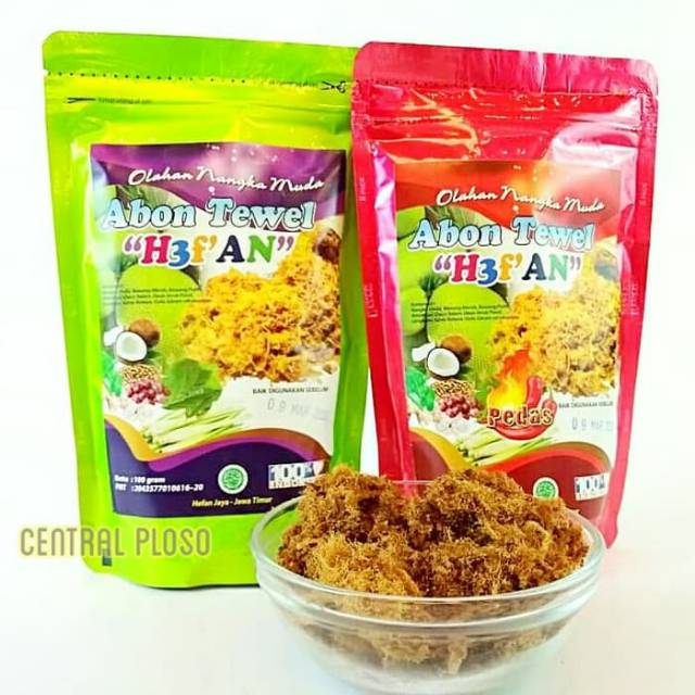 Abon Tewel untuk Abon Vegan Rasa Daging dengan Resep Ajaib aboncp