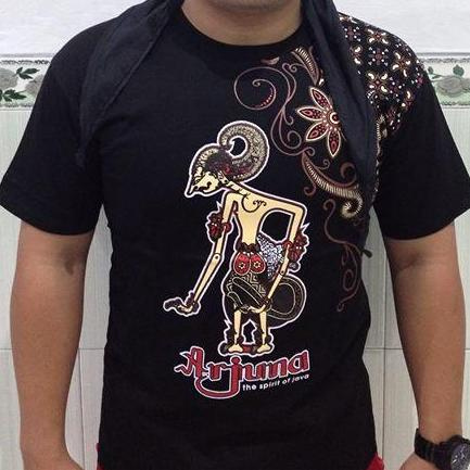 COD...!!! Kaos Motif Wayang - Ukuran Dewasa L,XL,XXL,3XL #Bisa Bayar Di Tempat#