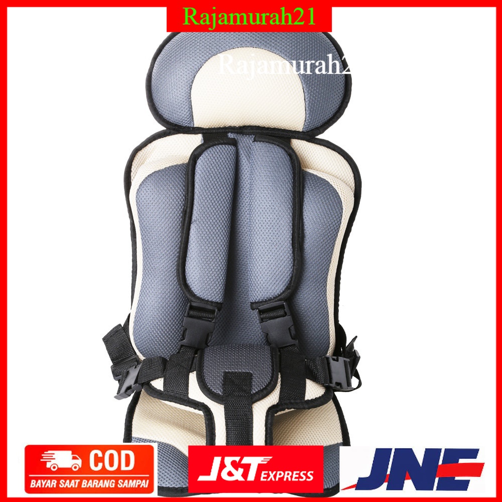 CharmL Tempat Duduk Kursi Mobil Bayi Portable Baby Safety Car Seat - Gray