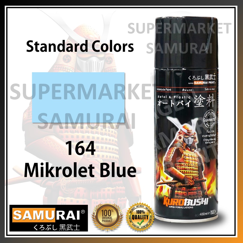 

Samurai Paint 164 Warna Mikrolet Blue Warna Standar Cat Pilox Standard Colours