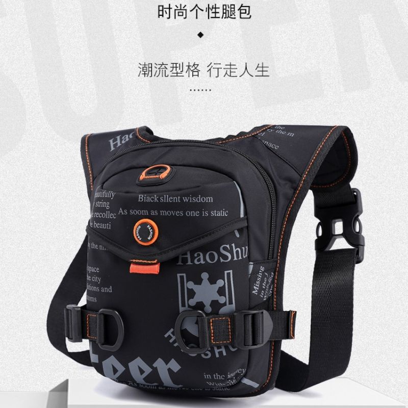 Haoshuai 5126 Tas Pinggang Pria Wanita Waistbag Waterproof Anti Air Import