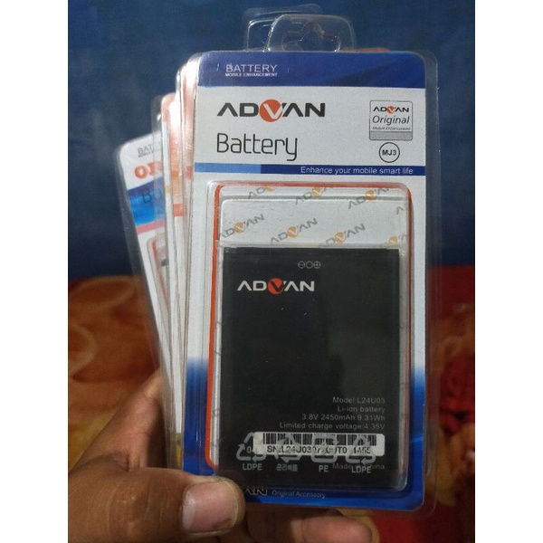 Battery Advan NASA 5202 L24U03 - Baterai Advan NASA