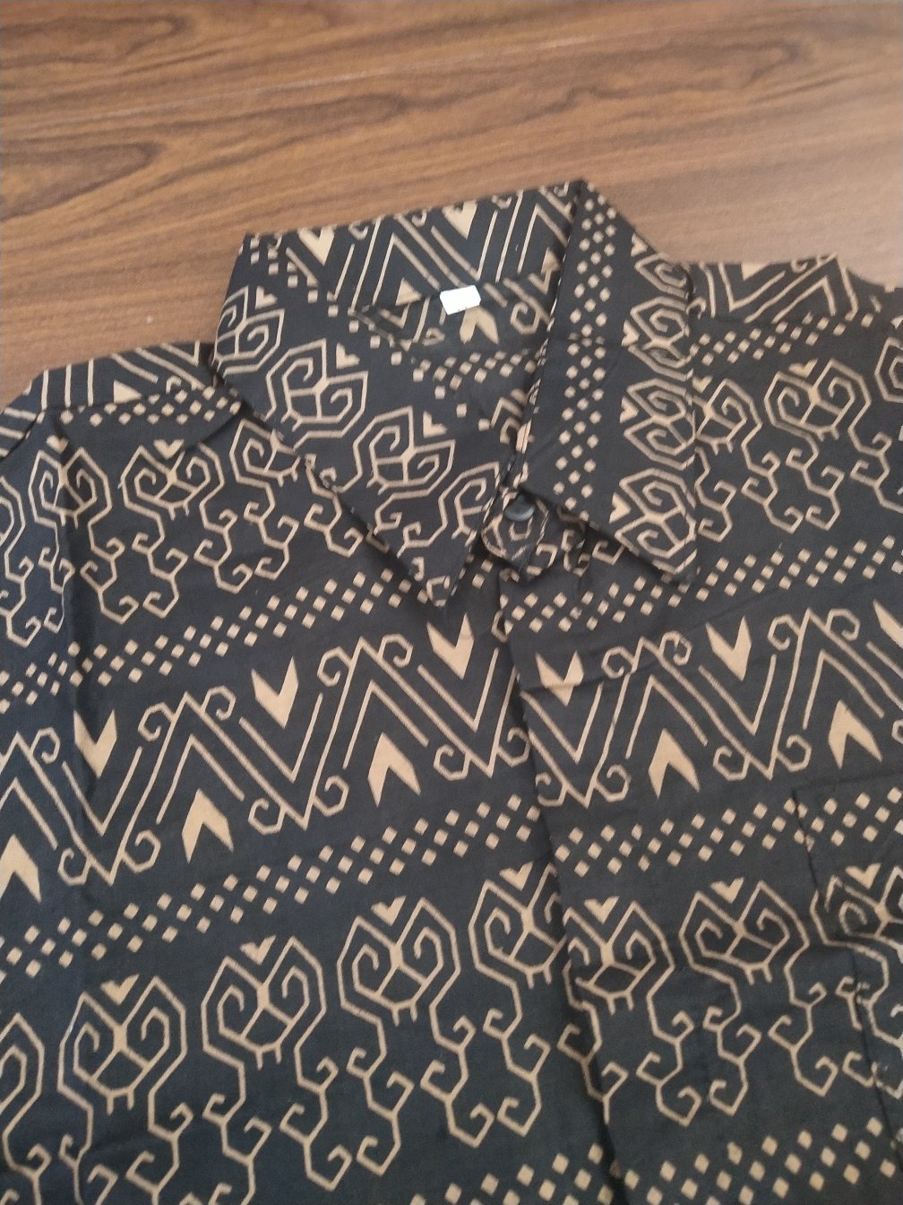 M.l.xl.xxl.3l.4l.5l. Kemeja Batik Indonesia Kemeja Batik Pria Lengan Pendek
