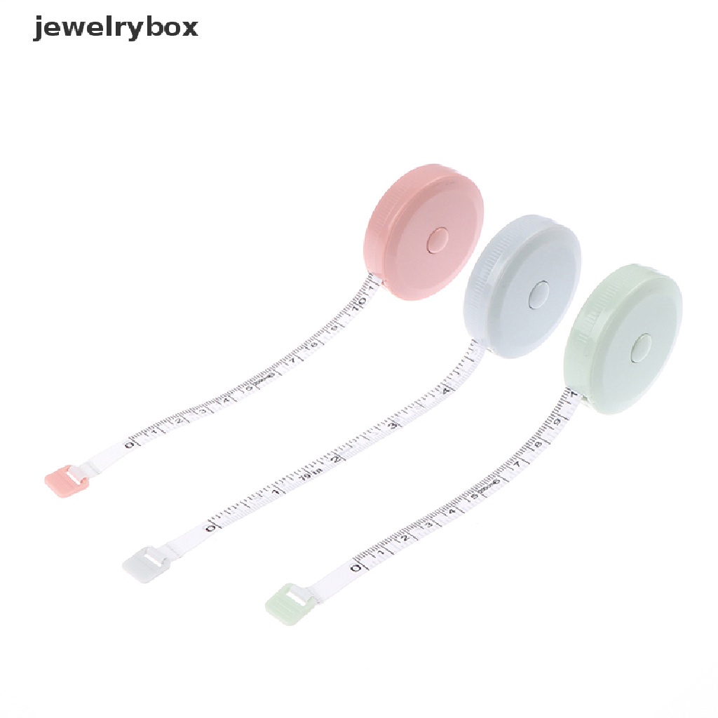 [jewelrybox] 1pc 2m Tape Measures Portable Retractable Ruler Anak Penggaris Tinggi Roll Tape Butik