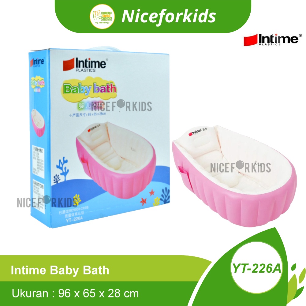 Intime Baby Tub Uk. 98X65X28 CM (YT-226A) / Bak Mandi Bayi / Baby Tub