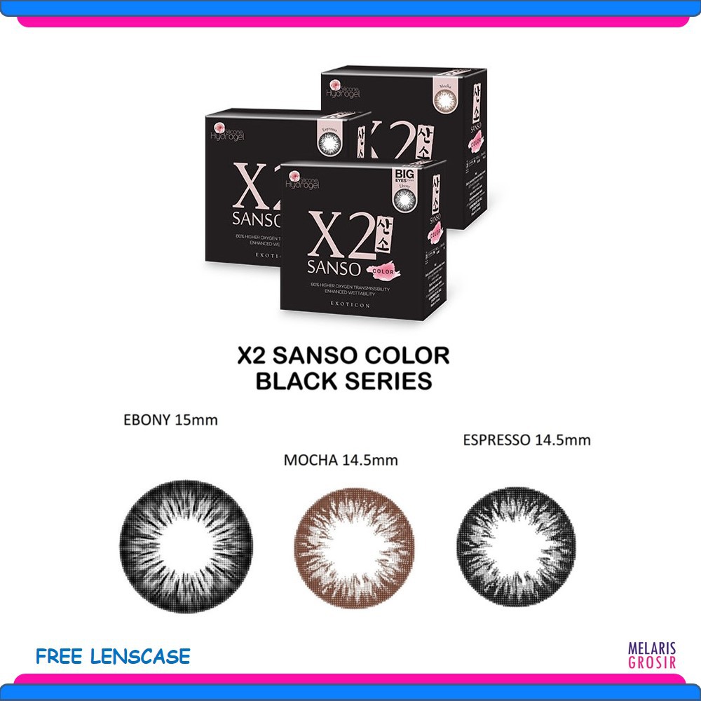 SOFTLENS X2 SANSO BLACK SERIES (NORMAL) PRODUCT BY EXOTICON