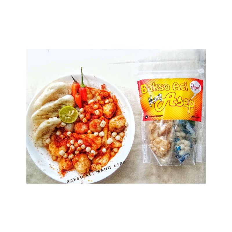 

Baso Aci ayam suwir pedas
