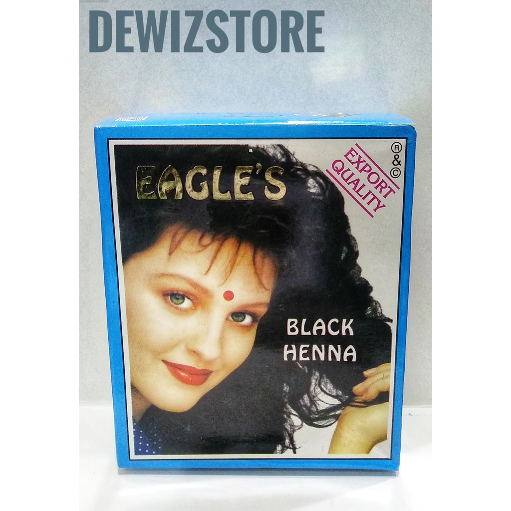 EAGLE'S BLACK HENNA HAIR DYES/ PEWARNA RAMBUT EAGLE'S HENNA (BLACK)