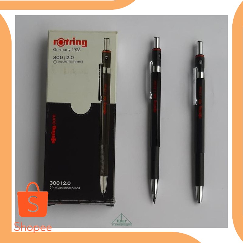 

Dijual parts Pensil Mekanik / Rotring 300 Mechanical Pencil 2,0 19DEZ Diskon