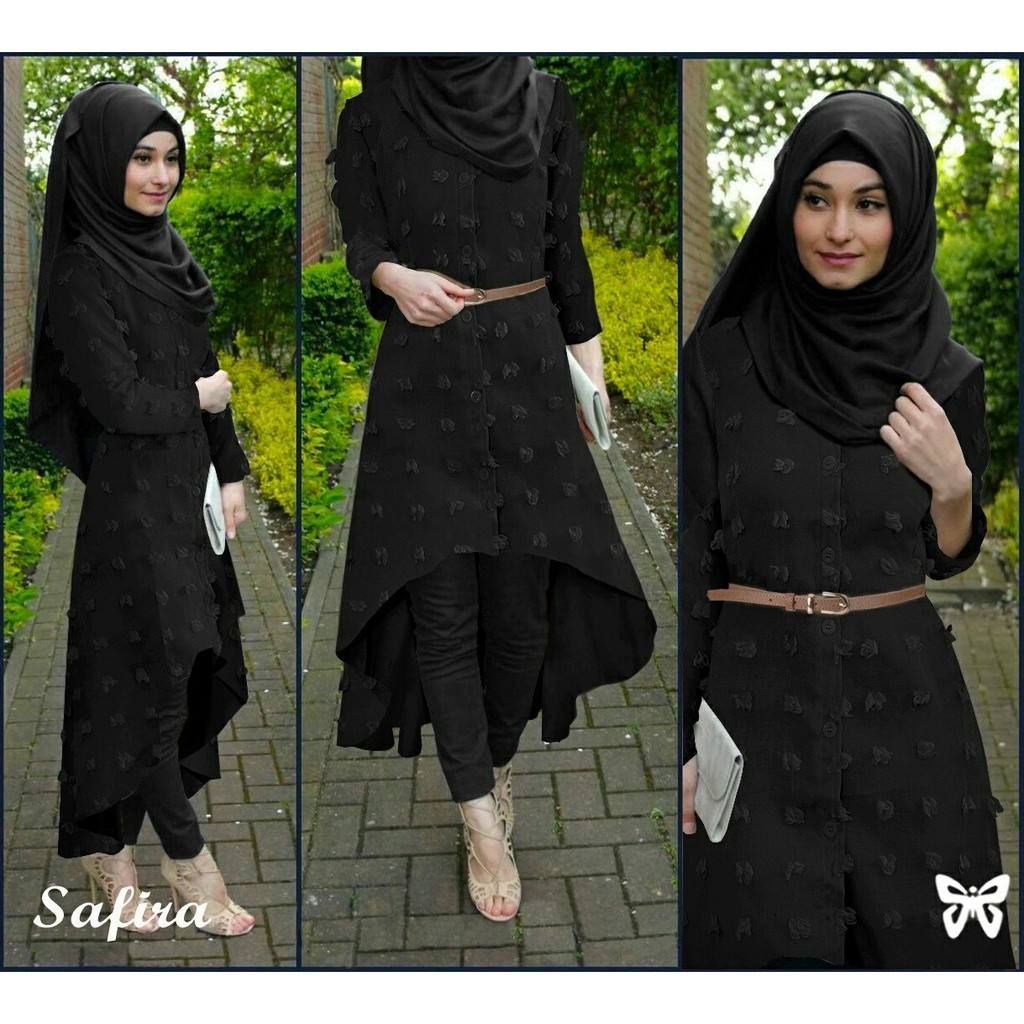 Safira Rubiah (tanpa pasmina) 9Warna