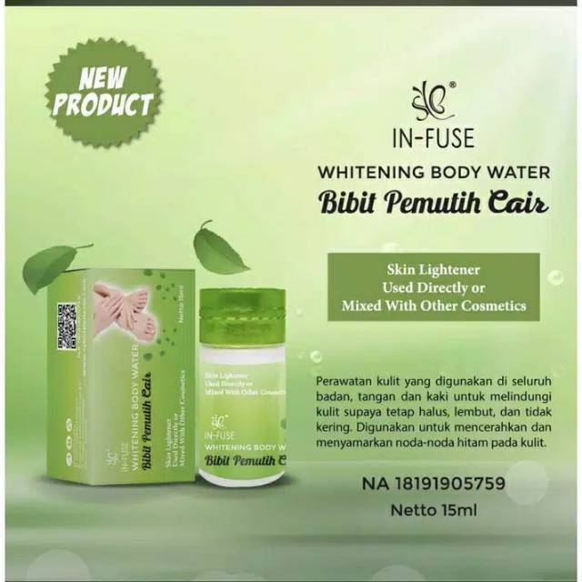 SYB Bibit Pemutih Cair BPOM/Bibit Cair infus BPOM by SYB