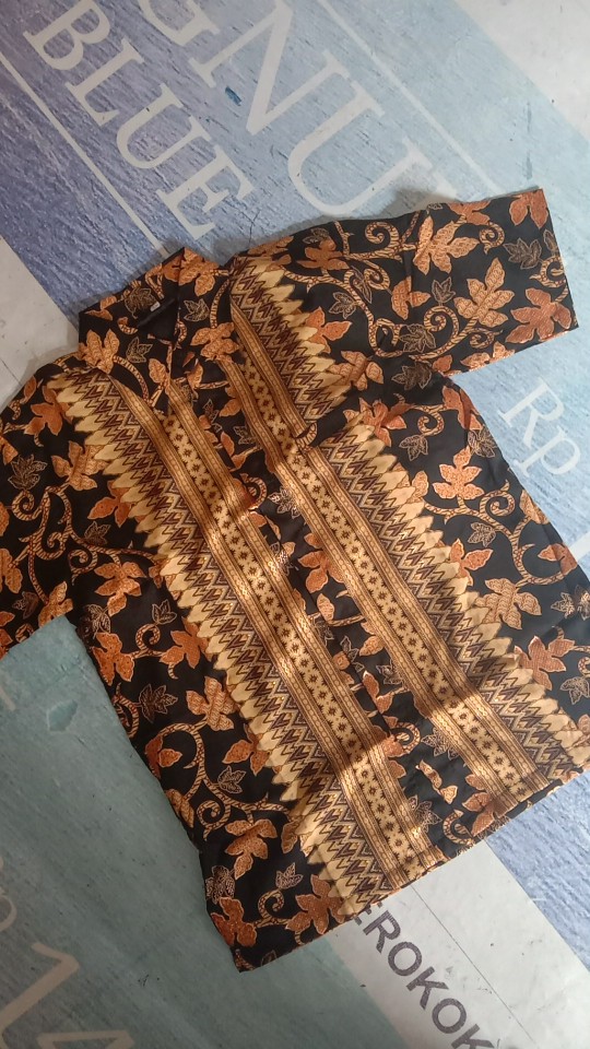 Kemeja Batik Lengan Panjang/kemeja Terbaru/kemeja Muraha/motif Paya Gold Maron Biru Pink Silfer
