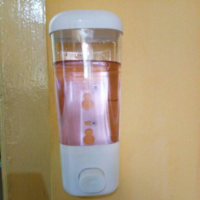 (foto Asli) Dispenser Hand Sanitizer Hand Soap / Dispenser Sabun Cair Single Dekorasi Kamar Mandi