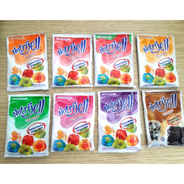 

Nutrijell Agar-Agar Serbuk Instant Aneka Varian Rasa (1 Pcs = 15gr)