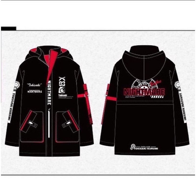 Jaket Jepang/Anime Cosplay Date a Live - Tokisaki Kurumi Jacket