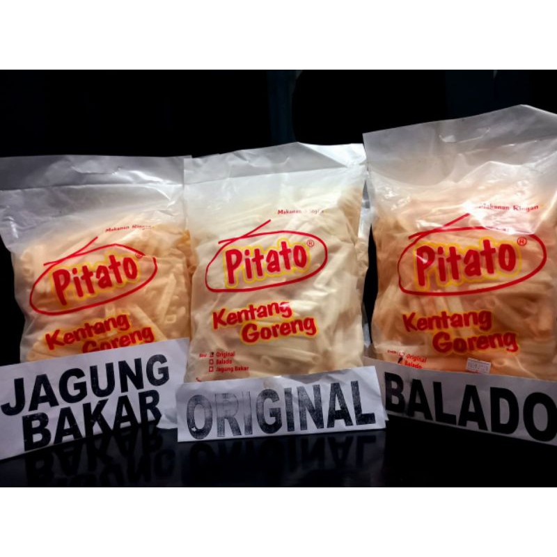 

PITATO Kentang Goreng Cemilan Fresh Snacks Surabaya Bandung Jakarta Semarang Kalimantan