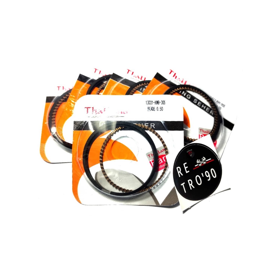 Thalland Piston Ring motor Blade  - Revo 110 - Revo 100 ukuran standar - 25 - 50 - 75 - 100 - 150 | 