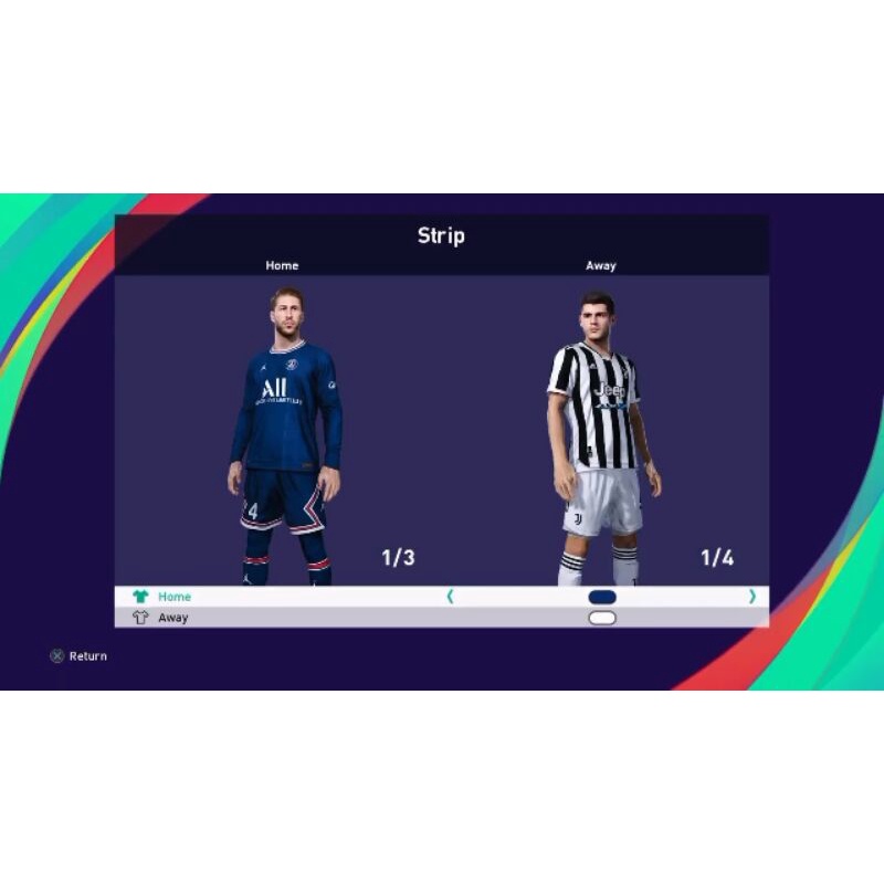 OPTION FILE PTCH PES 2021 UPDATE SEASON 2022 PS4 ORI