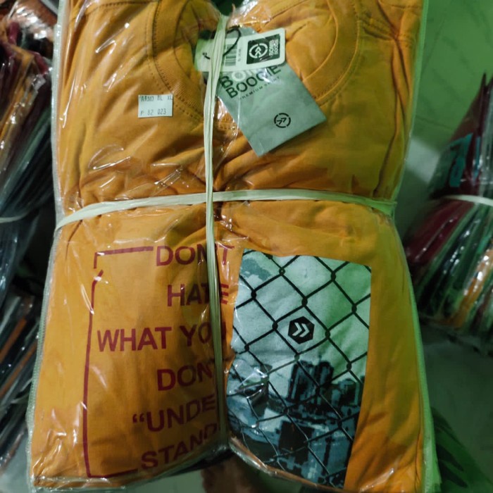 Khusus Lusinan Kaos Pria T-shirt Pria Kaos Distro T-shirt Distro Pria - 6, M, L, XL