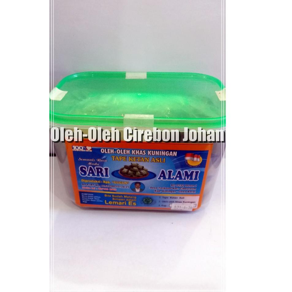 

Harga Khusus--Tape Ketan Hijau Kuningan Toples