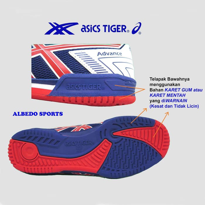 Terlaris Sepatu Tenis Meja Pingpong AsicsTiger ADVANCE Bet Bat Bad Stiga 1 Limited