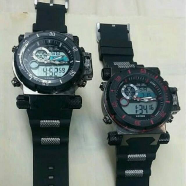 JAM TANGAN D.FORCE QUARTZ ANALOG DAN DIGITAL