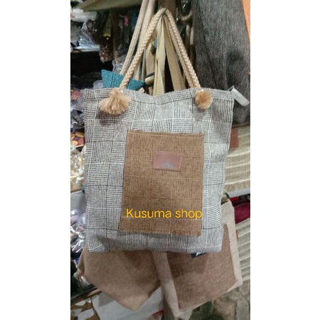 TOTE BAG/TAS GONI SINTETIS PREMIUM