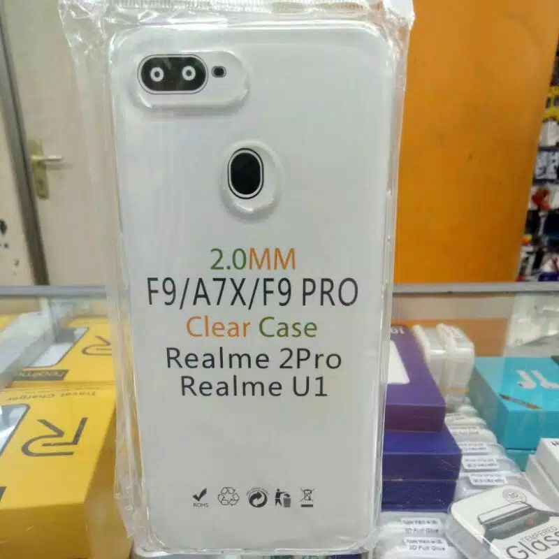 Oppo A5s / A7 jelly case bening tebal oem