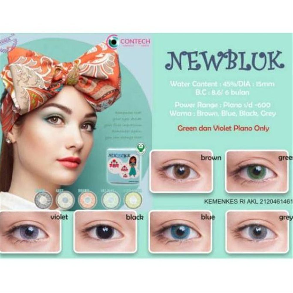 ❤ RATU ❤ Softlens Newbluk Normal | Soflens New Bluk Big Eyes Dia 15mm