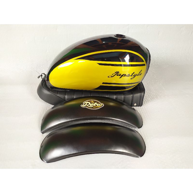 sepaket custom japstyle tangki jok spakbor depan belakang PNP GL MP CB TIGER DLL