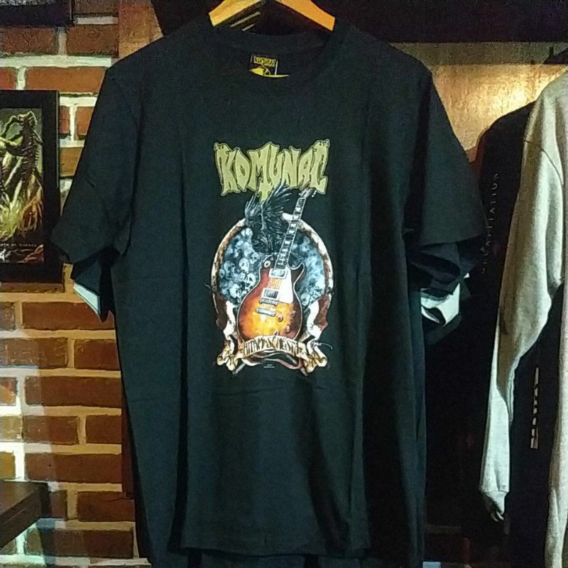 Tshirt Band Komunal (Hitam Semesta)