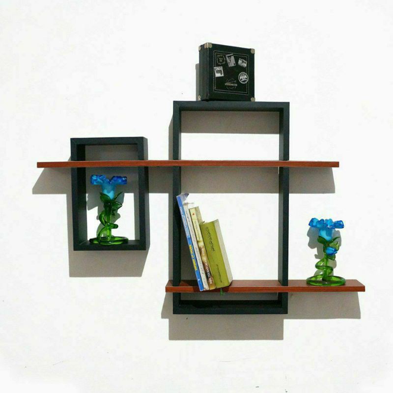 Model Rak Meja Tv Minimalis Kayu Palet Alumunium Besi Gantung Dinding Tembok Modern Tempel Oz