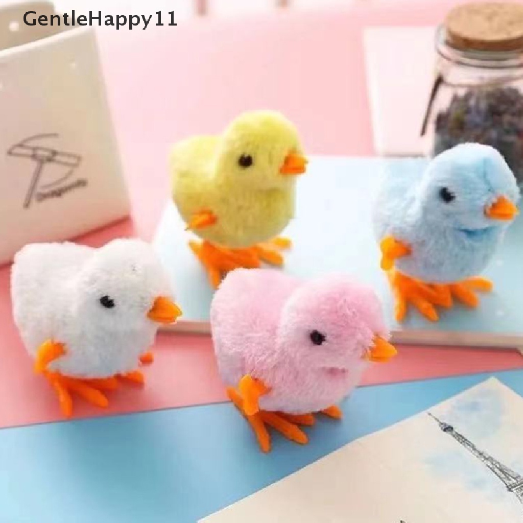 Gentlehappy Mainan Kucing Peliharaan Melompat Berjalan Kartun Ayam Mewah Jarum Jam Kucing Mainan Interatif id