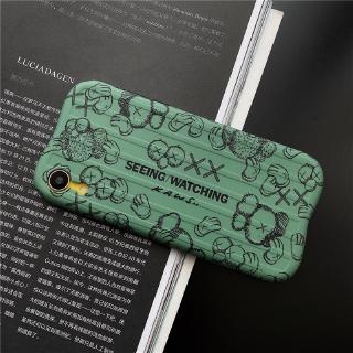 Casing Soft Case Pasangan / Pria / Wanita Motif KAWS Hitam