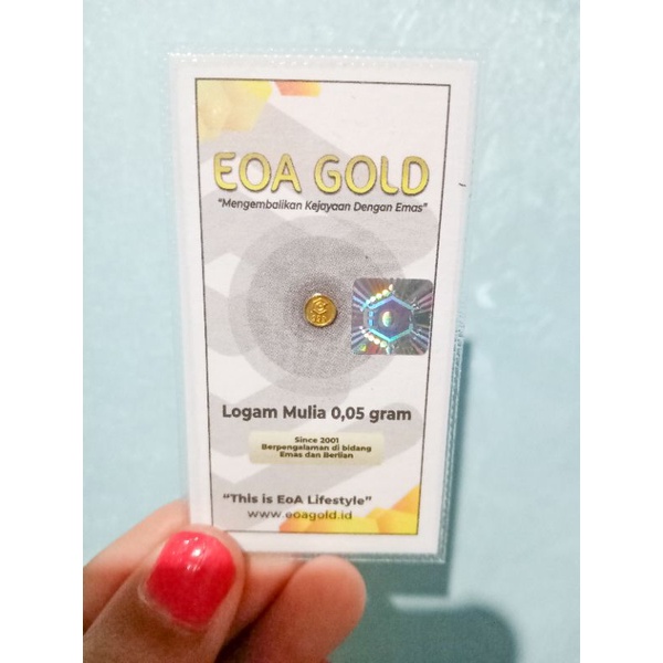 EOA Gold 0,05 gram
