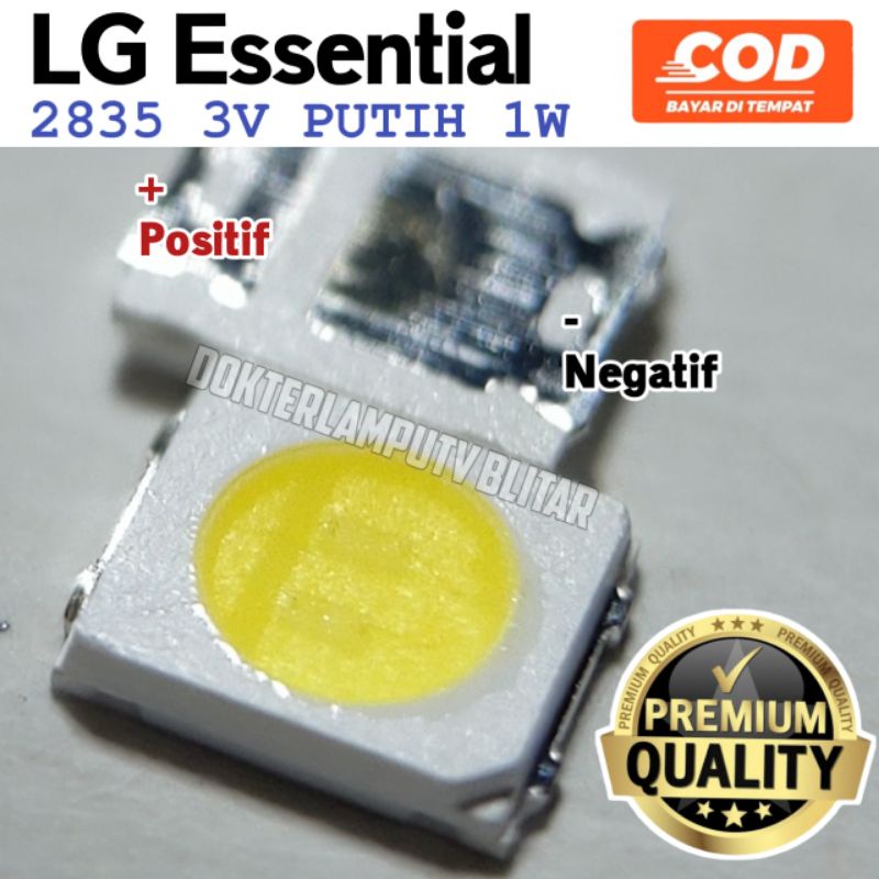 LAMPU LED SMD 2835 5730 3V 6V 9V 12V 18V UNTUK SERVIS LAMPU